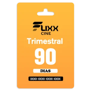 Recarga Flixx Cine Trimestral – 90 dias